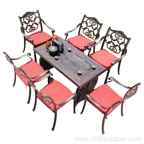 Leisure Home and Garden Furniture Cast Aluminum Chair